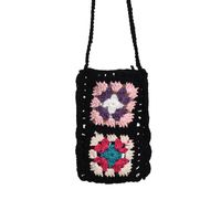 Ethnic Style Ditsy Floral Square Phone Wallet sku image 1