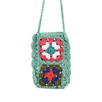 Ethnic Style Ditsy Floral Square Phone Wallet sku image 3