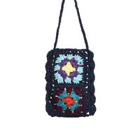Ethnic Style Ditsy Floral Square Phone Wallet sku image 4