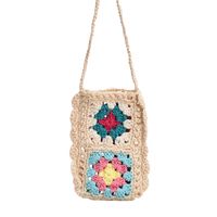 Ethnic Style Ditsy Floral Square Phone Wallet sku image 5