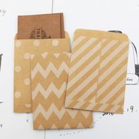 Stripe Polka Dots Paper Greeting Card Buggy Bag main image 1