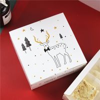 Christmas Letter Elk Paper Gift Box Food Packaging main image 2