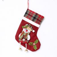 Christmas Santa Claus Snowman Nonwoven Party Hanging Ornaments sku image 6
