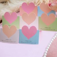 Simple Heart Festive Paper Printed Card main image 3