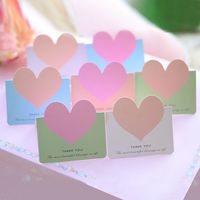 Simple Heart Festive Paper Printed Card main image 2