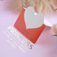 Simple Heart Festive Paper Printed Card sku image 10