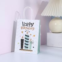 Birthday Letter Cake Kraft Paper Party Gift Wrapping Supplies main image 5