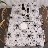 Halloween Tablecloth Bar Dance Ktv Atmosphere Venue Layout Props Spider Web Tablecloth Ghost Festival Tablecloth Wholesale main image 1