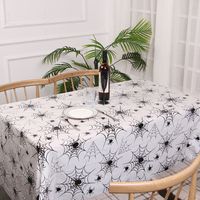 Halloween Tablecloth Bar Dance Ktv Atmosphere Venue Layout Props Spider Web Tablecloth Ghost Festival Tablecloth Wholesale main image 2