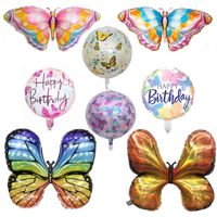 Butterfly Aluminum Film Birthday Balloon main image 1