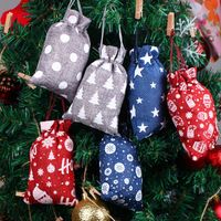Christmas Christmas Tree Star Cloth Party Gift Bags main image 5