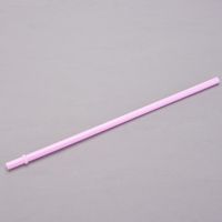 Factory Direct Supply 7mm Aperture Straw 28 Color Solid Color Plastic Cup Accessories Pp Straw Non-disposable Band Straw sku image 1