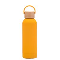 Fashion Solid Color Stainless Steel Thermos Cup sku image 4