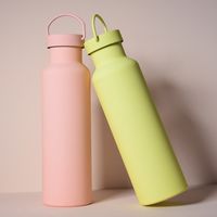 Vacation Solid Color Stainless Steel Thermos Cup main image 2
