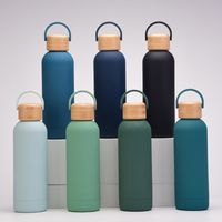 Fashion Solid Color Stainless Steel Thermos Cup main image 2