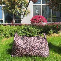 Fashion Tie Dye Leopard Pillow Shape Zipper Handbag main image 2
