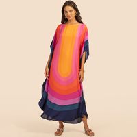Women's Fashion Rainbow Polyester Monokinis sku image 2