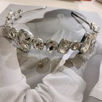 Crystal And Diamond Hairline Headband sku image 2