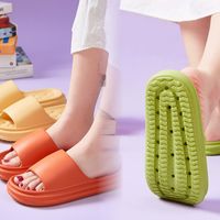Unisex Casual Solid Color Open Toe Slides Slippers main image 1