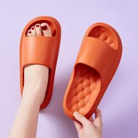 Unisex Casual Solid Color Open Toe Slides Slippers sku image 21