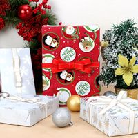 Christmas Penguin Snowflake Paper Party Gift Wrapping Supplies main image 1