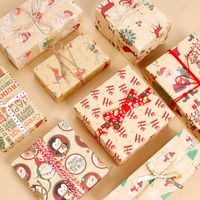 Christmas Letter Deer Paper Party Gift Wrapping Supplies main image 1
