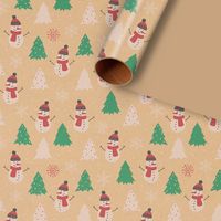 Christmas Letter Deer Paper Party Gift Wrapping Supplies sku image 5