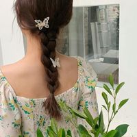 Fairy Style Butterfly Alloy Hair Clip main image 3