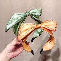 Simple Style Letter Satin Bow Knot Hair Band main image 6