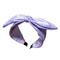 Simple Style Letter Satin Bow Knot Hair Band main image 4