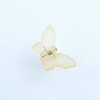 Dulce Color Sólido Arílico Mariposa Garras De Pelo 1 Pieza sku image 1