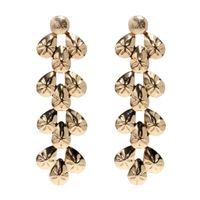 Vintage Style Geometric Alloy Plating Drop Earrings sku image 1