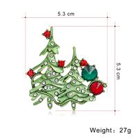 Christmas Tree Alloy Rhinestone main image 2
