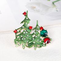 Christmas Tree Alloy Rhinestone main image 4
