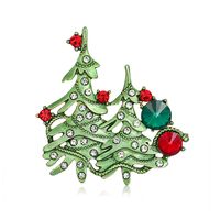 Christmas Tree Alloy Rhinestone main image 6