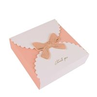 Bow Buckle Soap Flower Color Candy Gift Ornament Folding Paper Box main image 5
