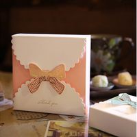 Bow Buckle Soap Flower Color Candy Gift Ornament Folding Paper Box main image 4