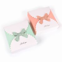 Bow Buckle Soap Flower Color Candy Gift Ornament Folding Paper Box main image 3