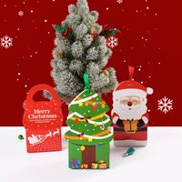 Weihnachtsbaum-weihnachtsmann-papier-party-geschenk Artikel main image 1