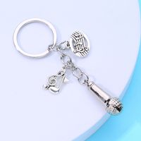 Basic Geometric Alloy Plating Bag Pendant Keychain sku image 4