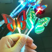 Christmas Colorful Luminous Led Butterfly Fiber Braid Hair main image 5