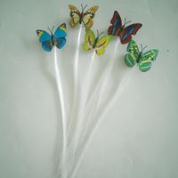 Christmas Colorful Luminous Led Butterfly Fiber Braid Hair main image 4