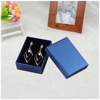 Fashion Solid Color Paper Jewelry Boxes main image 3