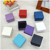 Fashion Solid Color Paper Jewelry Boxes main image 4