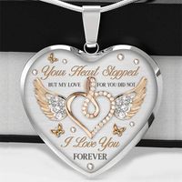 Simple Style Letter Alloy Plating Unisex Pendant Necklace main image 7