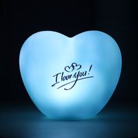 Small Night Lamp Cute Heart Bedside Decoration Creative Gifts sku image 1