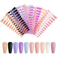 Mode Couleur Unie Abs Ongles Correctifs Nail Fournitures main image 2