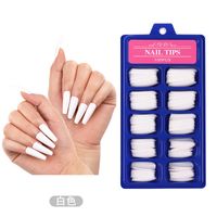 Mode Couleur Unie Synthétiques Ongles Correctifs 1 Jeu Nail Fournitures sku image 1