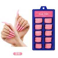 Wear Armor Finished Product Nail Tip Disassembly Removable Wear Nail Stickers sku image 3