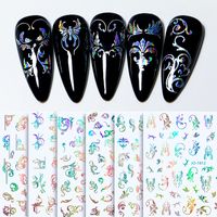 Fashion Geometric Sticker Nail Decoration Accessories Nail Supplies main image 1